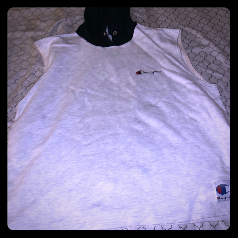 Champion sleeveless hoodie